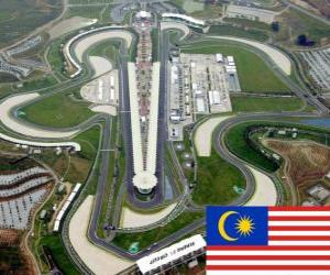 пазл Международный автодром Сепанг - Малайзия -